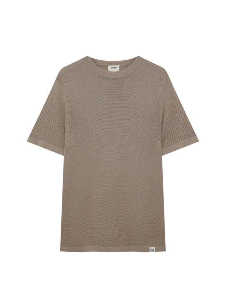 Pull&Bear Tricou  maro mokka