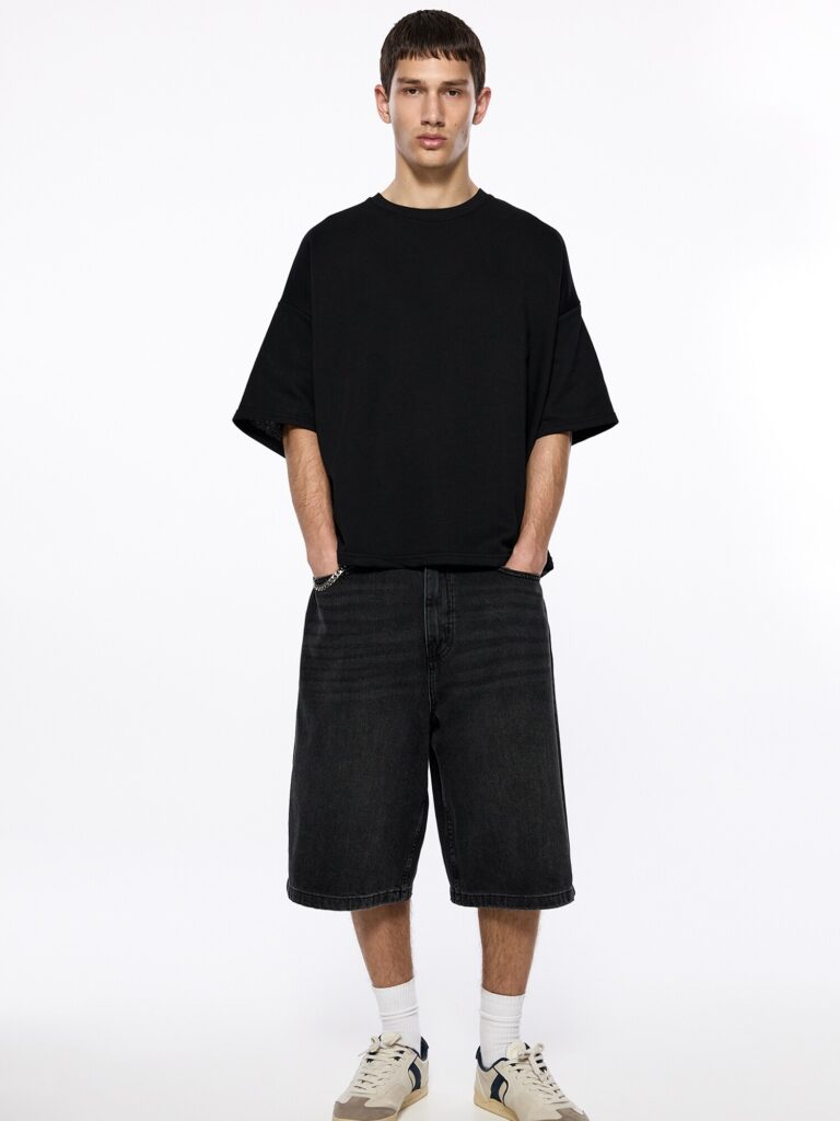 Cumpăra Pull&Bear Tricou  negru