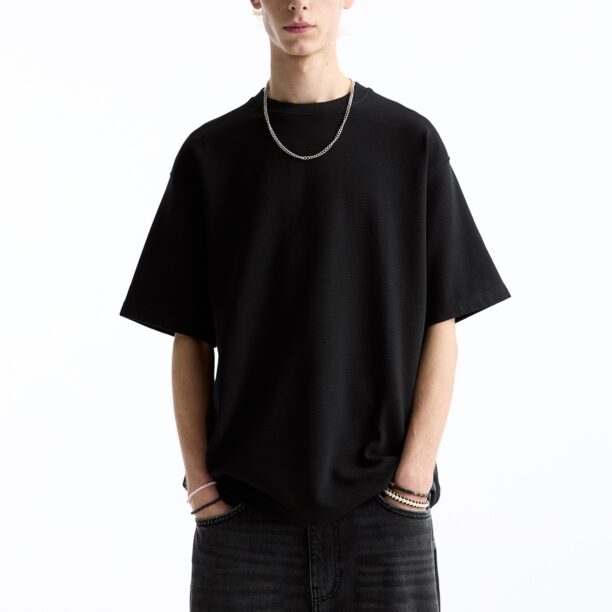 Pull&Bear Tricou  negru