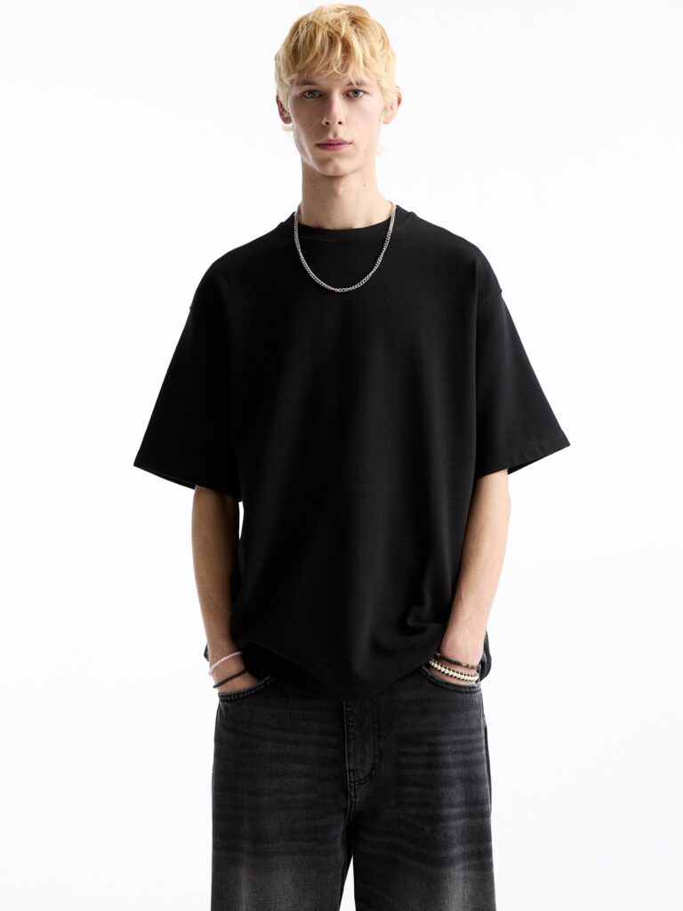 Pull&Bear Tricou  negru