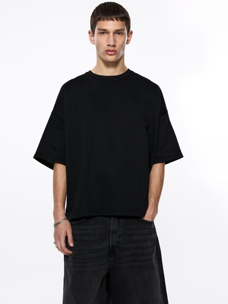 Pull&Bear Tricou  negru