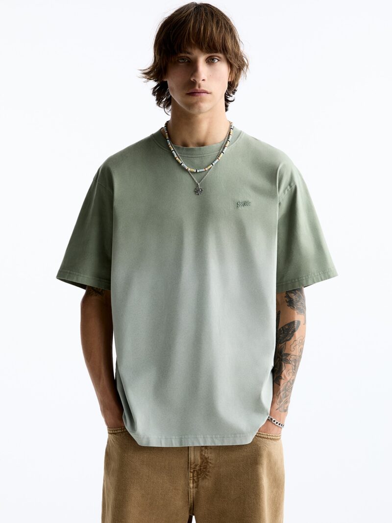 Pull&Bear Tricou  verde mentă