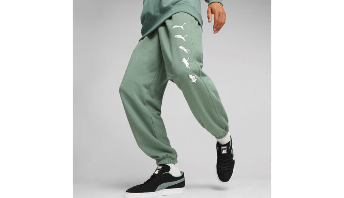 Cumpăra Puma x RIPNDIP Sweatpants TR Green