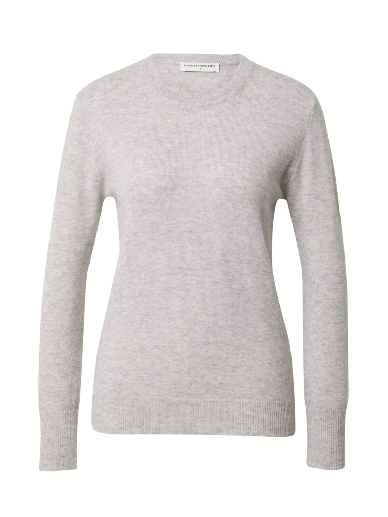 Pure Cashmere NYC Pulover  gri deschis