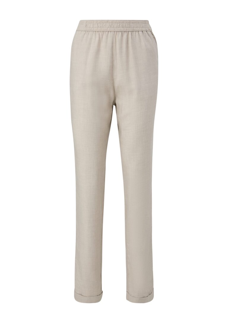 QS Pantaloni  bej deschis