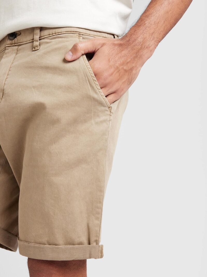 QS Pantaloni eleganți  maro cappuccino