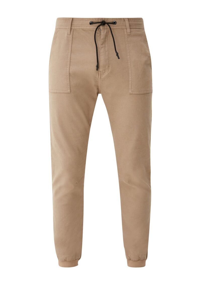 QS Pantaloni  maro deschis