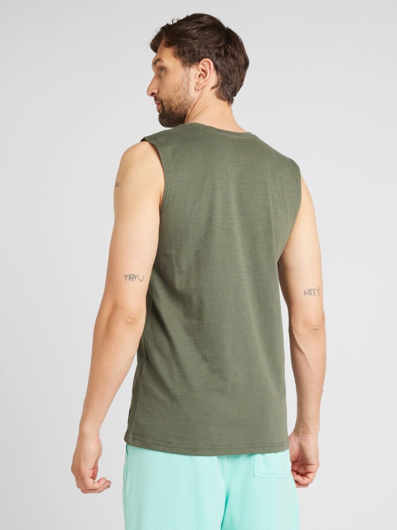 QS Tricou  verde închis