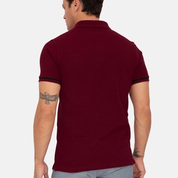 Cumpăra RAME Tricou  albastru marin / roșu merlot / alb