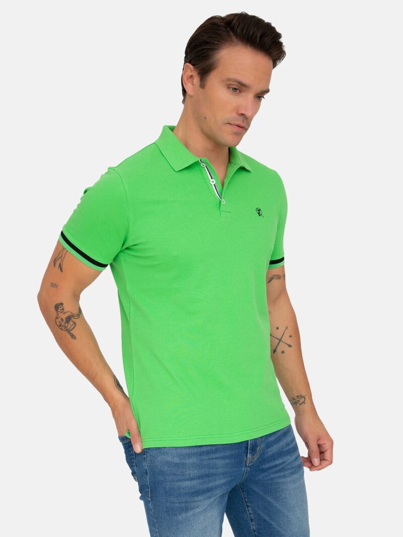 RAME Tricou  verde limetă / negru preţ