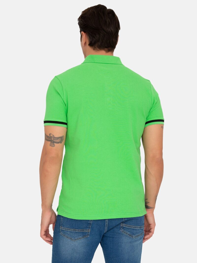 Preţ RAME Tricou  verde limetă / negru