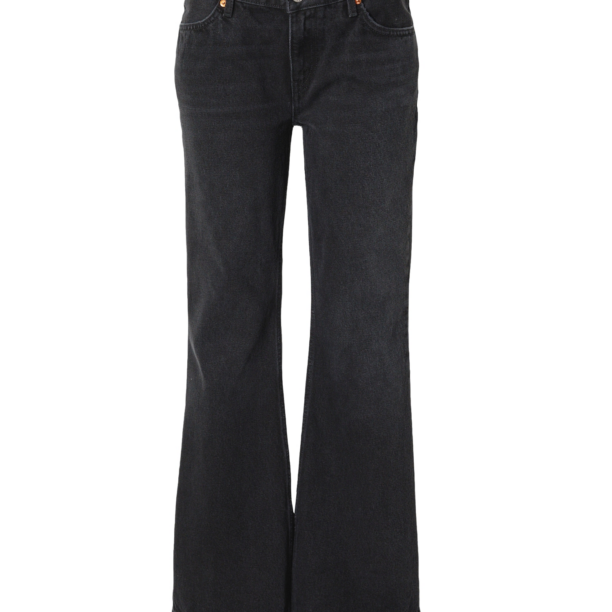 RE/DONE Jeans  negru denim / alb