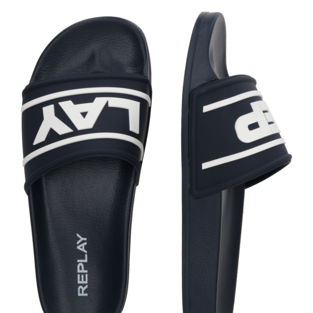 REPLAY Flip-flops  bleumarin / alb