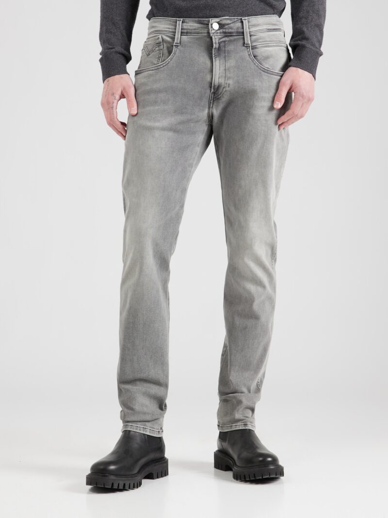 REPLAY Jeans 'ANBASS'  gri denim