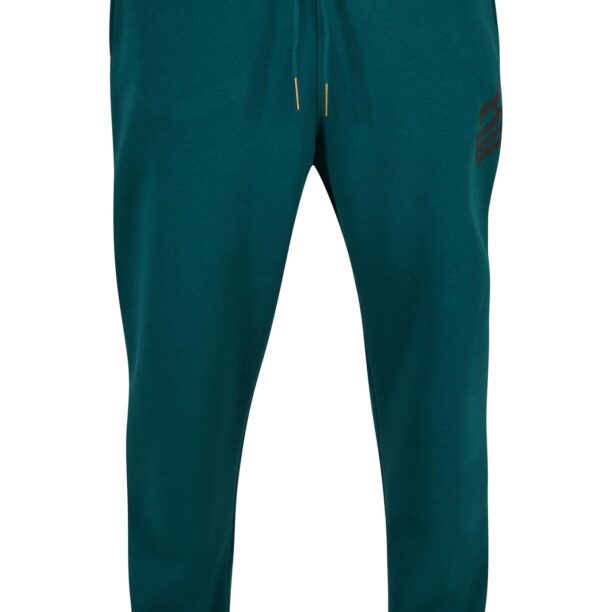 ROCAWEAR Pantaloni  verde petrol / negru