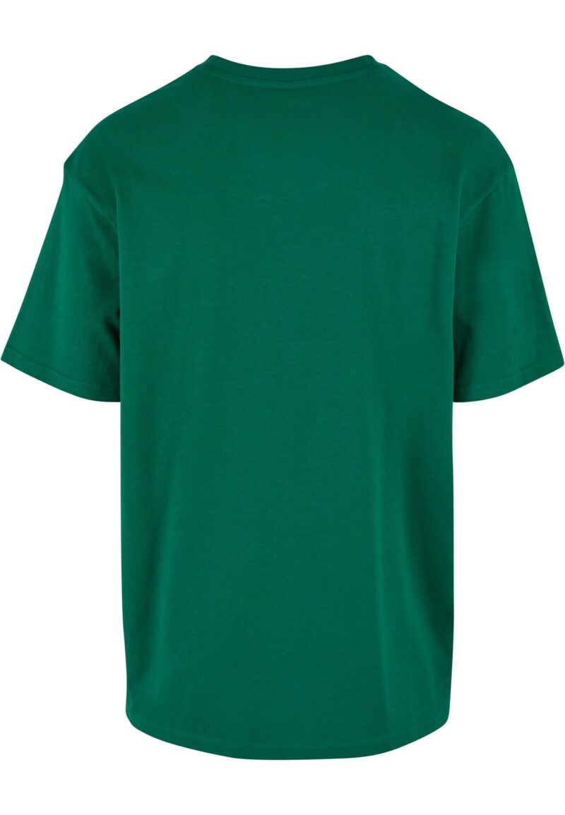 ROCAWEAR Tricou 'ExcuseMe'  verde / alb