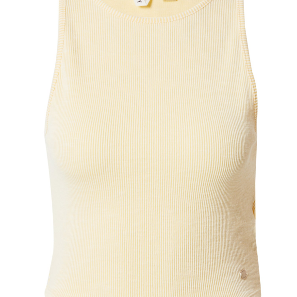 ROXY Top  portocaliu deschis / alb