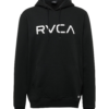 RVCA Bluză de molton  negru / alb