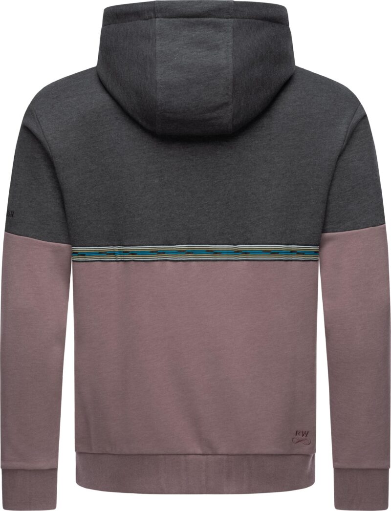 Ragwear Bluză de molton  gri deschis / mauve / negru preţ