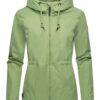 Ragwear Geacă outdoor 'Danka'  verde deschis