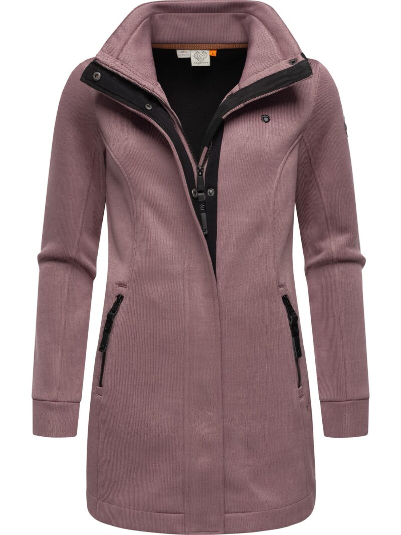 Ragwear Hanorac 'Letrice'  mauve / negru