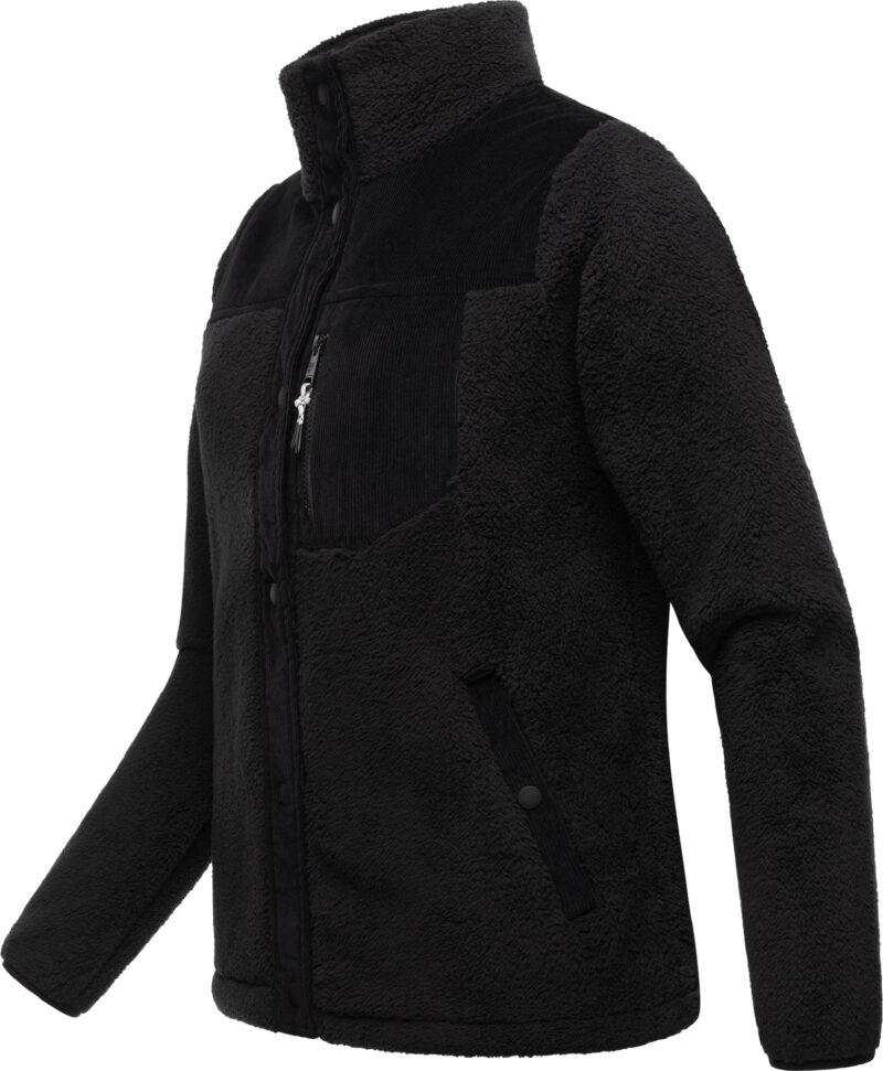 Ragwear Jachetă  fleece 'Appopis Block'  negru