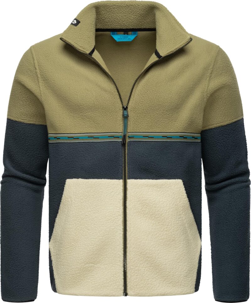 Cumpăra Ragwear Jachetă  fleece 'Lonndy'  albastru marin / oliv / verde stuf / verde pin / verde pastel