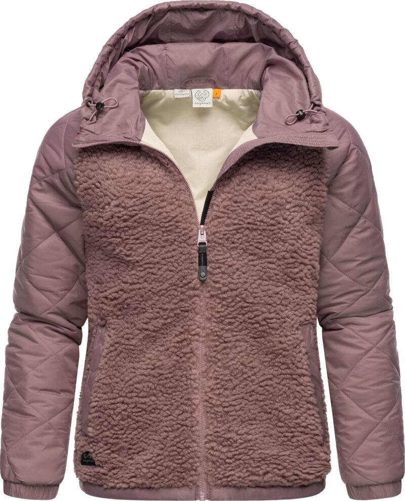 Ragwear Jachetă  fleece funcțională 'Leeloo'  mauve