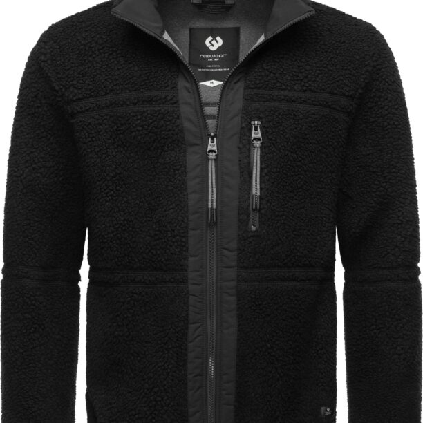 Ragwear Jachetă  fleece funcțională 'Noory'  negru