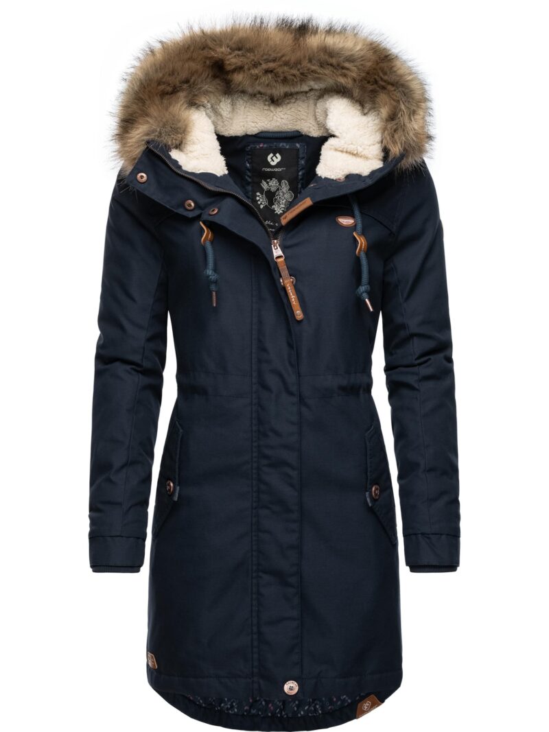 Ragwear Parka de iarnă 'Tawny'  bleumarin