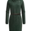 Ragwear Rochie 'Belita'  verde închis