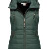 Ragwear Vestă sport 'Lucinda'  verde închis