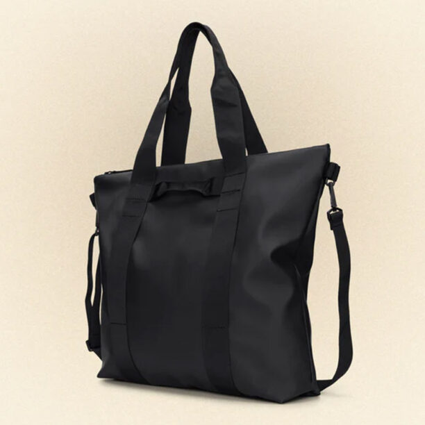 Rains Tote Bag Black preţ