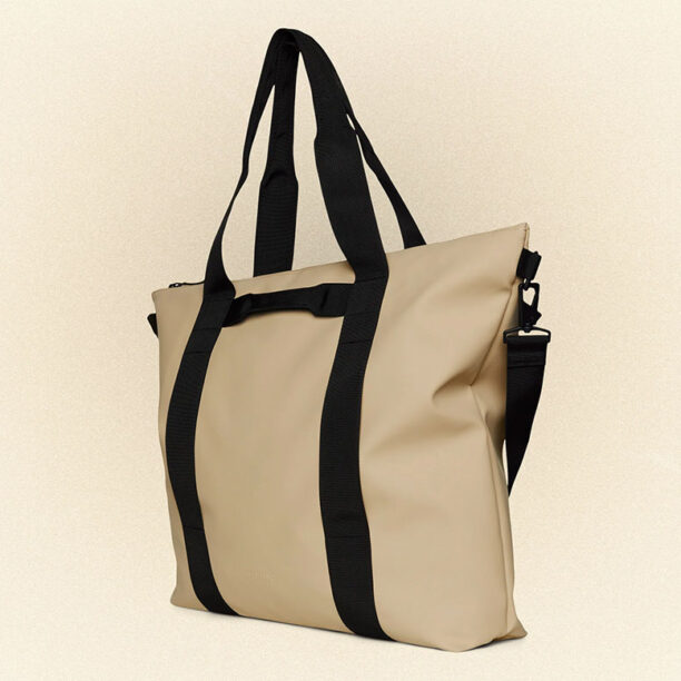 Rains Tote Bag Sand preţ