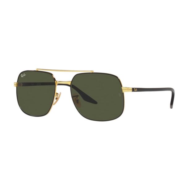 Ray-Ban Ochelari de soare '0RB369956001/51'  auriu / verde / negru