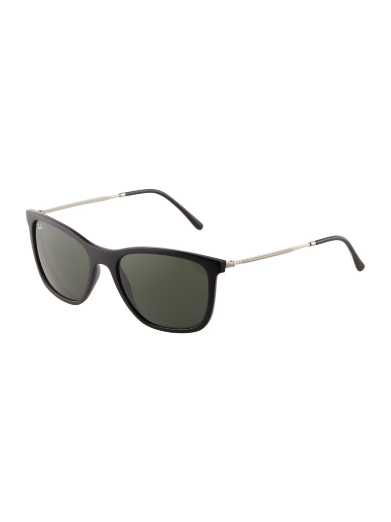 Ray-Ban Ochelari de soare '0RB4344'  verde / negru / argintiu