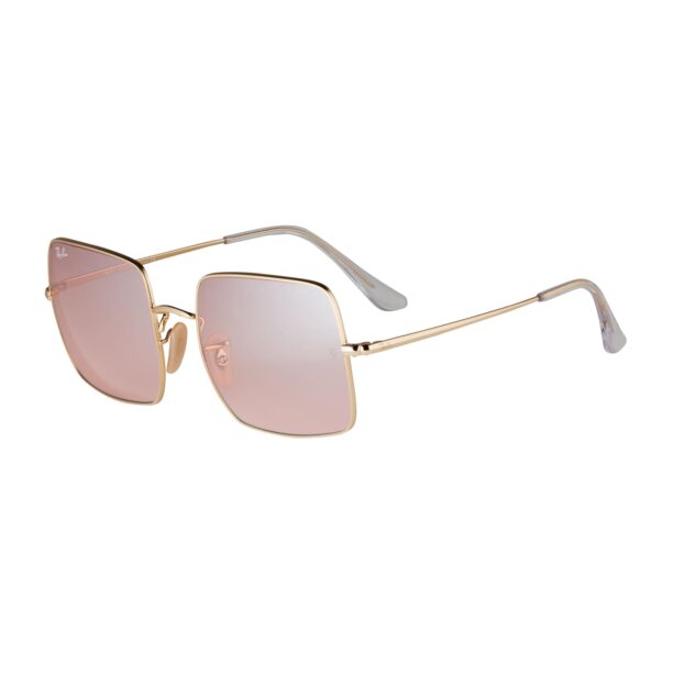 Ray-Ban Ochelari de soare 'Square'  auriu / roz pal