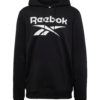 Reebok Hanorac sport 'Identity'  negru / alb