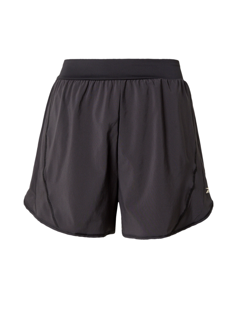 Reebok Pantaloni sport 'LUX'  gri / negru