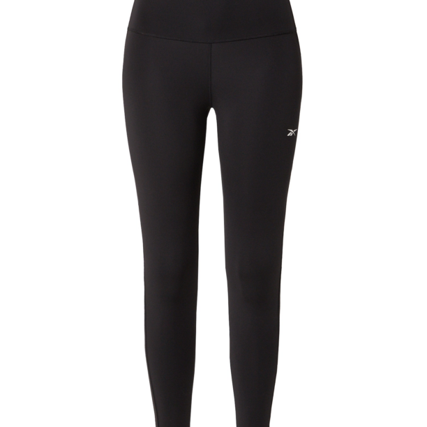 Reebok Pantaloni sport 'Lux Perform'  negru / alb