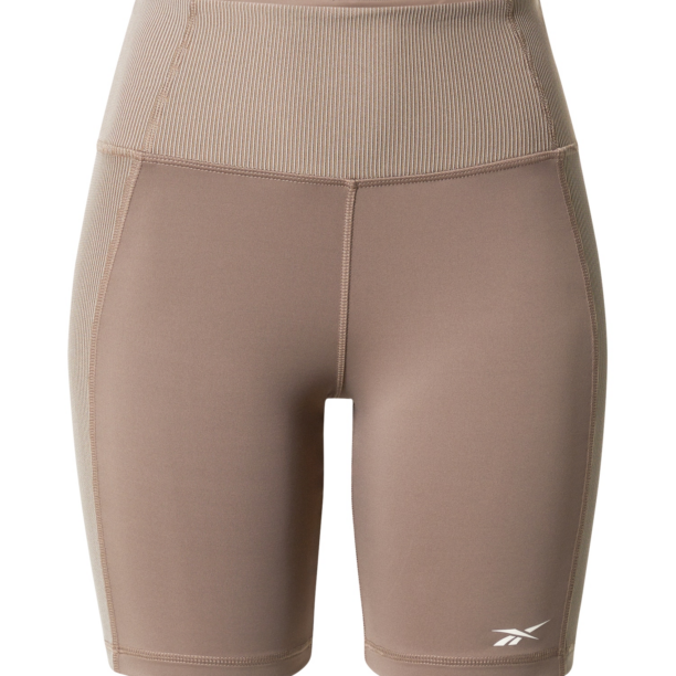 Reebok Pantaloni sport  bej / alb