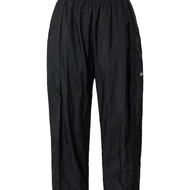 Reebok Pantaloni sport  negru / alb