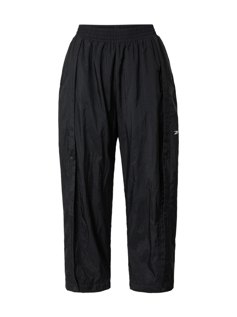 Reebok Pantaloni sport  negru / alb