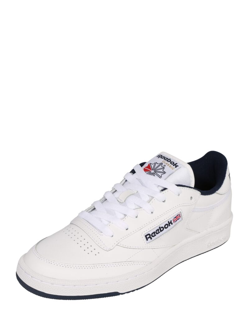 Reebok Sneaker low 'CLUB C 85'  roșu / negru / alb