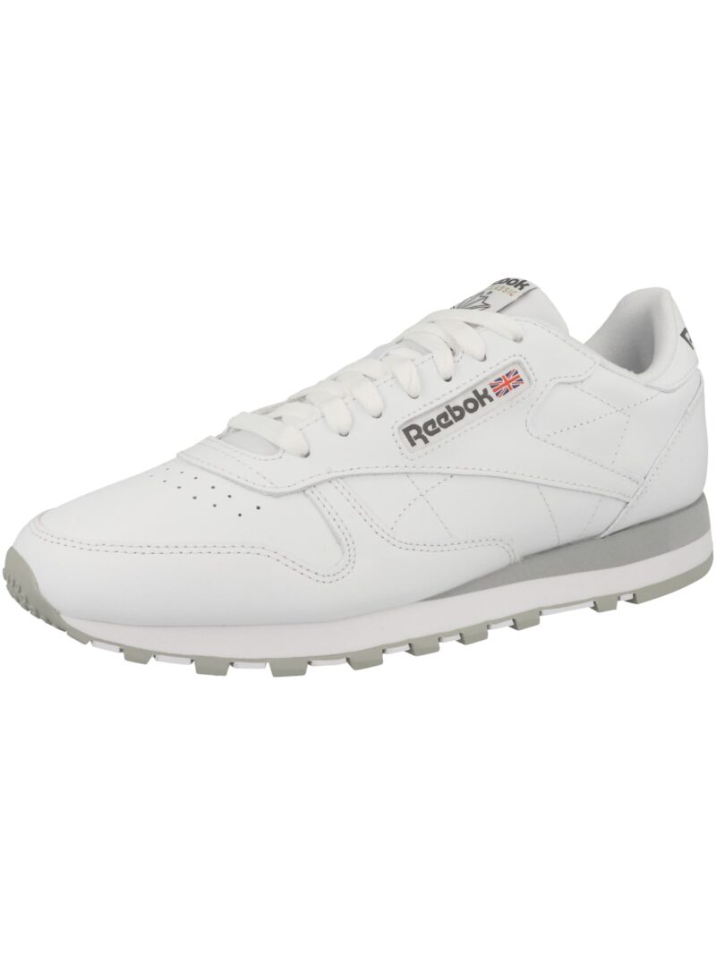 Reebok Sneaker low 'Classic'  albastru / gri metalic / roșu / alb