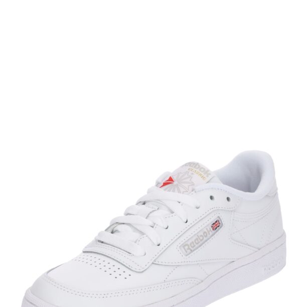 Reebok Sneaker low 'Club C 85'  gri / roșu / alb