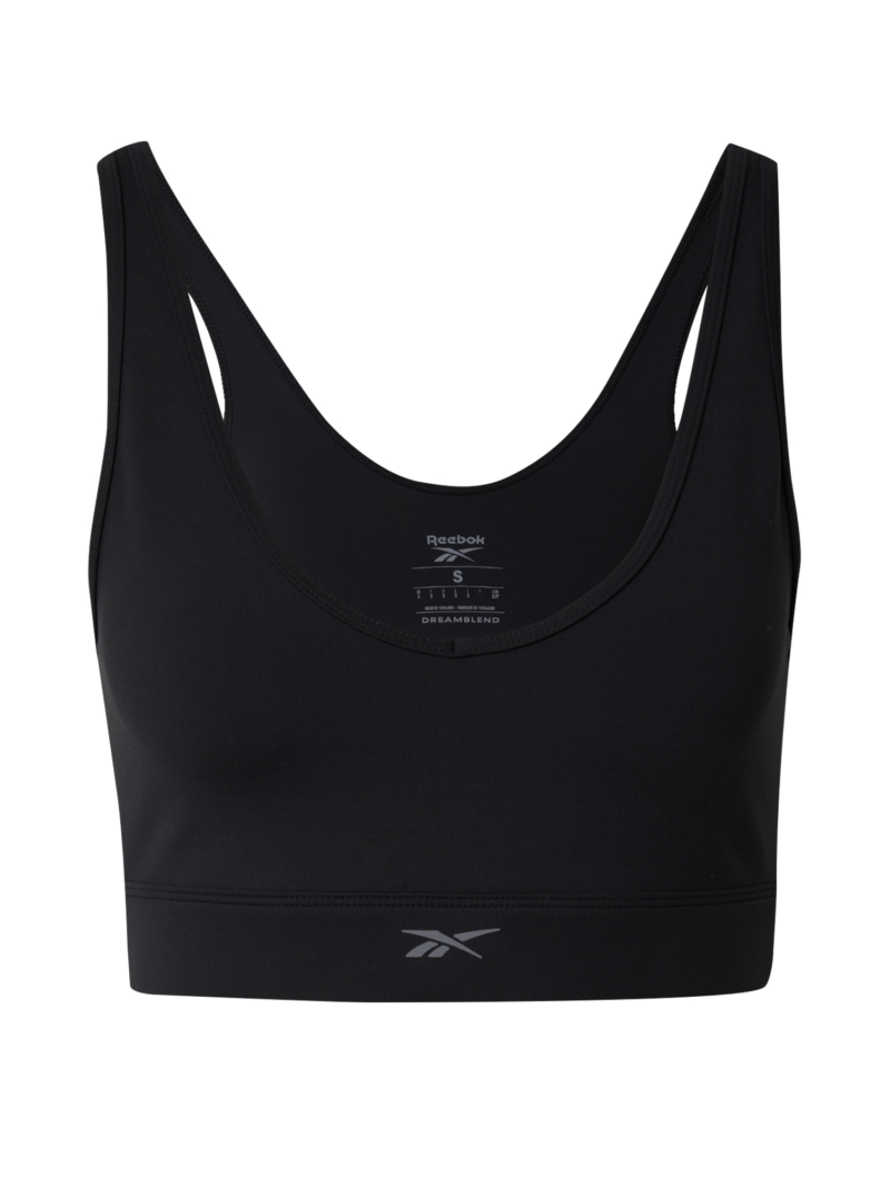 Reebok Sutien sport 'Activ Coll Dreamblend'  gri închis / negru