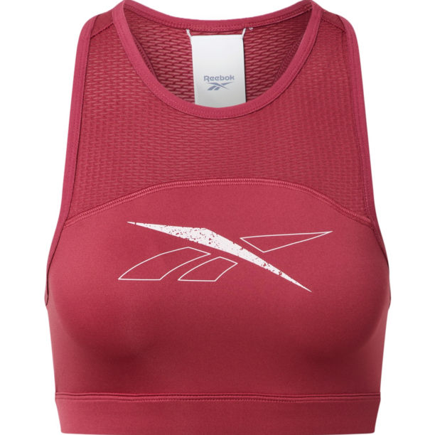 Reebok Sutien sport 'Workout Ready'  roz zmeură / alb