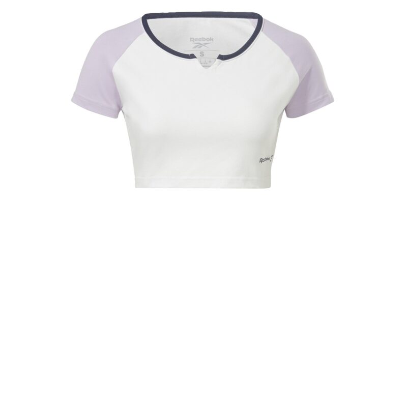 Reebok Tricou funcțional  mov pastel / mov închis / alb