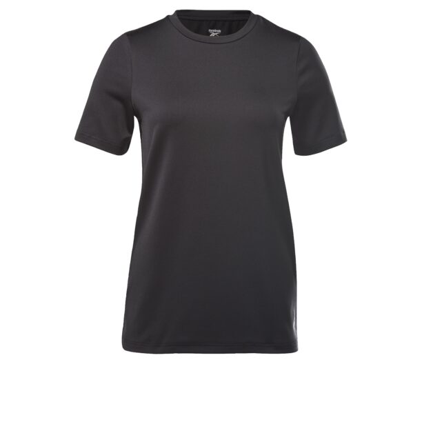 Reebok Tricou funcțional  negru / alb